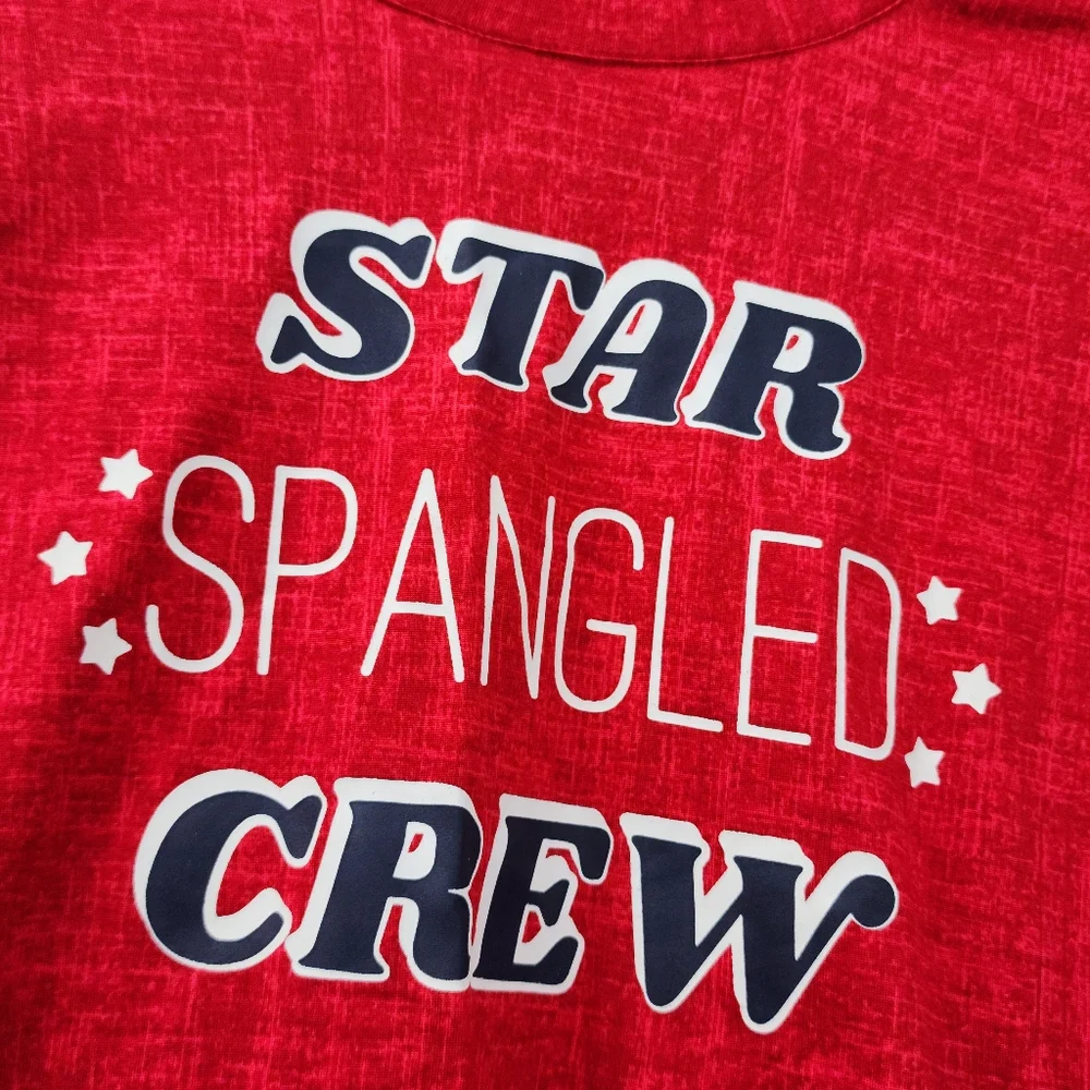 Star Spangled Crew Kids Outfit Size: 10/12